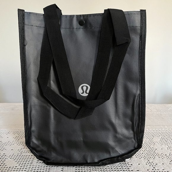 Lululemon black & white small reusable tote bag - Picture 4 of 6